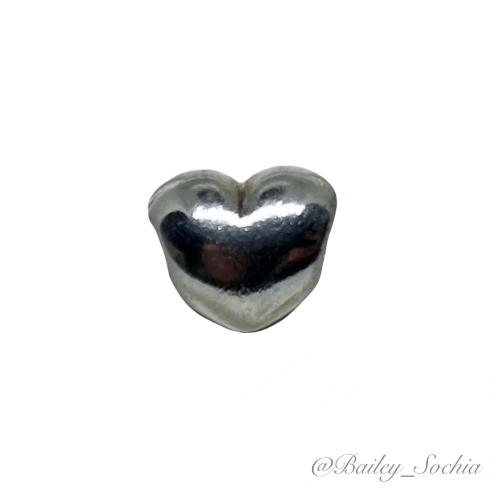 Retired PANDORA Heart Charm | 925 ALE #790137 - Picture 2 of 5